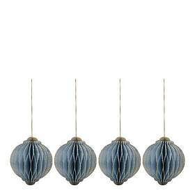 House Doctor 900001969 Alsta Ornement de Noël 4pcs