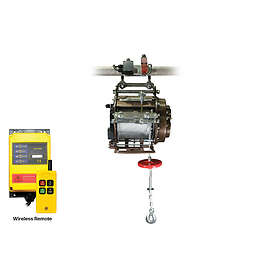 Warrior Winches Sähkövinssi 800kg 230V IP65 Langaton Kaukosäädin