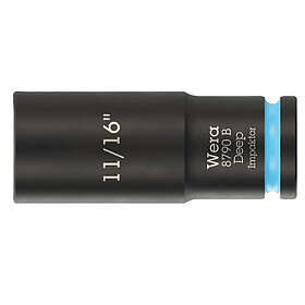 Wera 5005571001 Impaktor Deep Socket 3/8" 11/16"