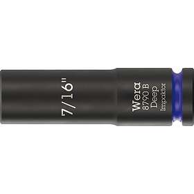 Wera 5005567001 Deep Socket 3/8" 7/16"