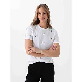 Only Ketty Life Haut à Manches Courtes Col Rond (Femme)