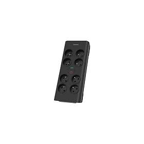 Philips SPN7080BA/60 8-Way Surge Protected Power Strip 2m