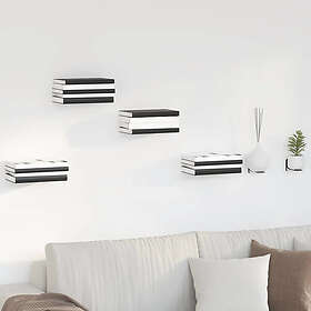 vidaXL Invisible Floating Shelf 6x11x6.5cm (4-pack)