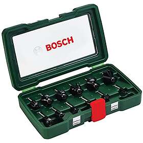 Bosch 2607010630 Fräsbitsset 12st