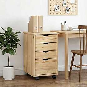 vidaXL 42028340 Rolling Cabinet 34x39x56cm