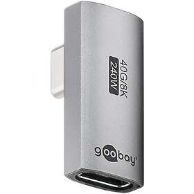 Goobay Adaptateur de Vertical USB-C 90° - Long USB4 8K 74443 2,0/74443 240