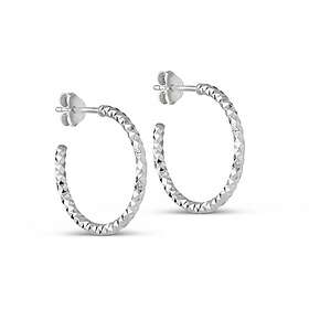 Enamel Copenhagen Diamond Cut Small Emalje Øredobber