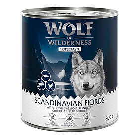 Wolf of Wilderness The Taste Of Koiranruoka 12x0,8kg