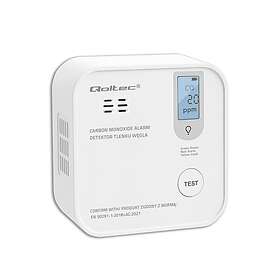 Qoltec 52577 Kolmonoxiddetektor