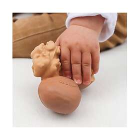 Oli & Carol Nutty The Walnut Naturgummi Teether (Brun)