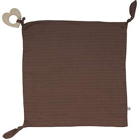 Green Cotton Figure Blankie Teether Tre (Brown Sugar)