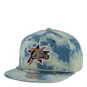 Mitchell & Ness 76ers Acid Wash Snapback Caps