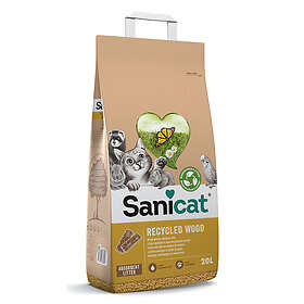 Sanicat Recycled Wood 40L