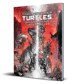 Teenage Mutant Ninja Turtles Transdimensional Adventures RPG Svart Vit & Röd Utgåva