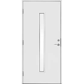 Solid Funkis Ytterdør Hvit 100x210cm Dobbeltglass