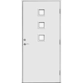 Solid Tradisjon Ytterdør Trippelglass 100x210cm Hvit 60773667
