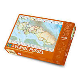 Kartförlaget Sverige med landskap 300 bitar