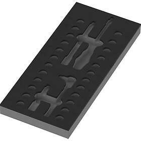 Wera 5137316001 Insert en Mousse pour Jeu de Cliquet Zyklop VDE 1, 1/4"