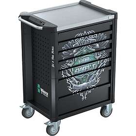 Wera 5150136001 Verktygsvagn (5 låga och 2 höga lådor)