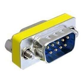 DeLock 65009 Sarjaportin Sukupuolenvaihdin DB-9 (Uros) - DB-9 (Uros) - Peukaloru