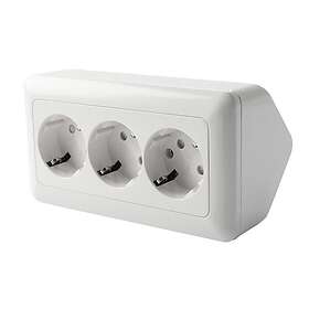 CO/TECH Pistorasia 3-osainen Maadoitettu 369776000