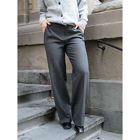 Selected Rita Mid Waist Wide Trousers (Dam)