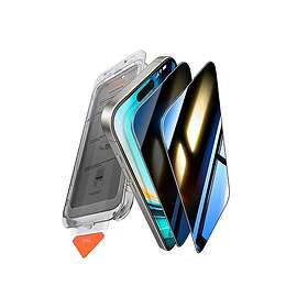 Torras Install Master Privacy Glass Karkaistu lasinen näytönsuoja for iPhone 16 