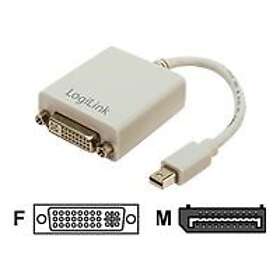 LogiLink CV-0037 Adaptateur Mini DisplayPort vers DVI-I 9cm
