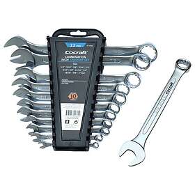 Cocraft 414520000 Yhdistelmäkiintoavainsarja 1/4-1tuuma 12pcs