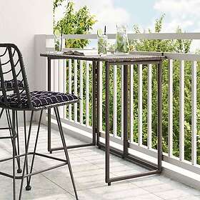 vidaXL Table de jardin pliable 90x51cm (4108255)