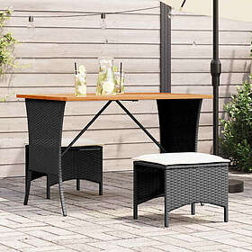 vidaXL Trädgårdsbord 105x75cm (4104138)