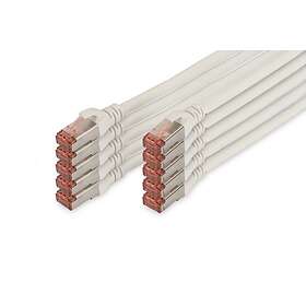 Digitus Cat6 S/FTP Patchkabel 2m DK-1644-020-WH-10