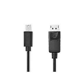 Nedis Mini DisplayPort to DisplayPort Cable 2.00m CCGL37400BK20