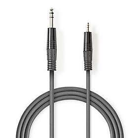 Nedis Stereo Audio Cable 6.35mm Male to 3.5mm Male 3.00m COTH23205GY30