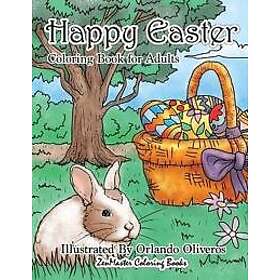 Zenmaster Happy Easter Värityskirja Aikuisille