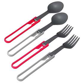 MSR Folding Utensils 4-Pack Cuillère et Fourchette