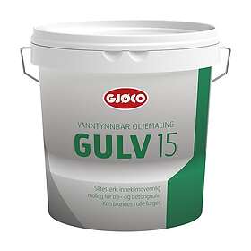 Gjøco Gulv 15 Vattenburen Färg 2.5L