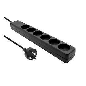 MicroConnect Grenuttag 6-Way 3m MC-GRU0603DKB