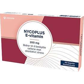 Nycoplus E-vitamin 200mg 60 stk