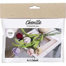 Creativ Company Legetøj Håndværkssæt Chenille Blomster 977760