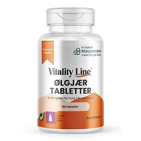 Vitality Line Jästtabletter 280mg 180 st