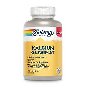 Solaray Calcium Glycinate 120 stk