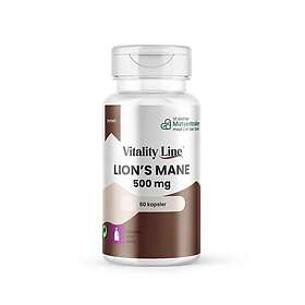 Vitality Line Lion's Mane 500mg 60 Kapslar