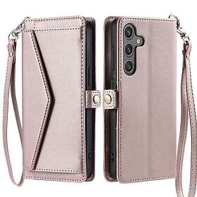 Skalo PU-Läder Envelope Plånboksfodral för Samsung Galaxy S26