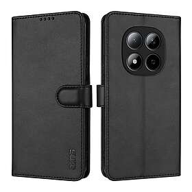 Skalo AZNS PU Nahka Lompakkokotelo for Xiaomi Redmi Note 15 Pro 5G