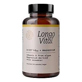 Longo Vital D-VIT 40µg Magnesium 60 st
