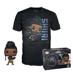 Funko POP! Marvel Shuri Bobble-Head Vinyylihahmo & T-paita