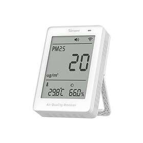 Sonoff AirGuard PM2.5 SAWF-07P WiFi LCD Moniteur de Qualité de l'Air