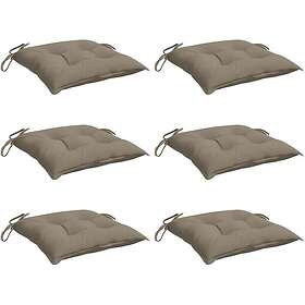 vidaXL Palldynor Sittdynor Set (50x50x7cm) 6 st 361533