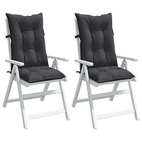 vidaXL Sittdyna Hög (120x50x7cm) 2 st 4002343